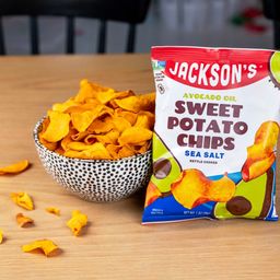 Avocado Oil Sweet Potato Chips, Sea Salt Snack Bags