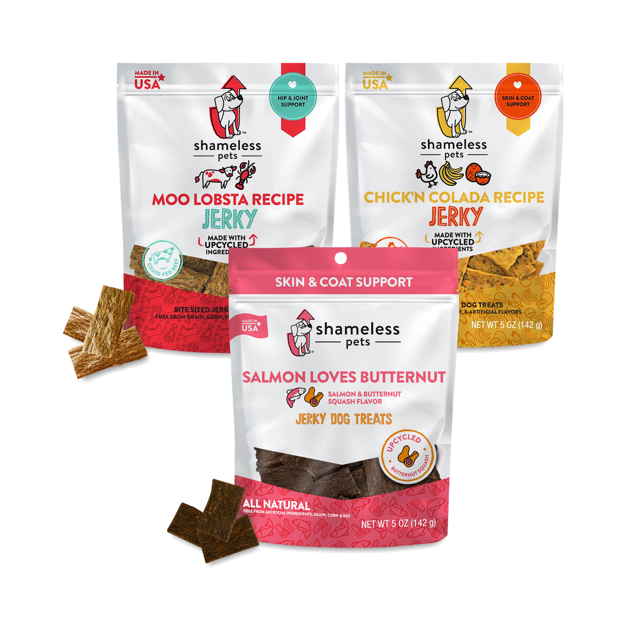 Shameless Pets Jerky Bites Dog Treat Bundle Thrive Market