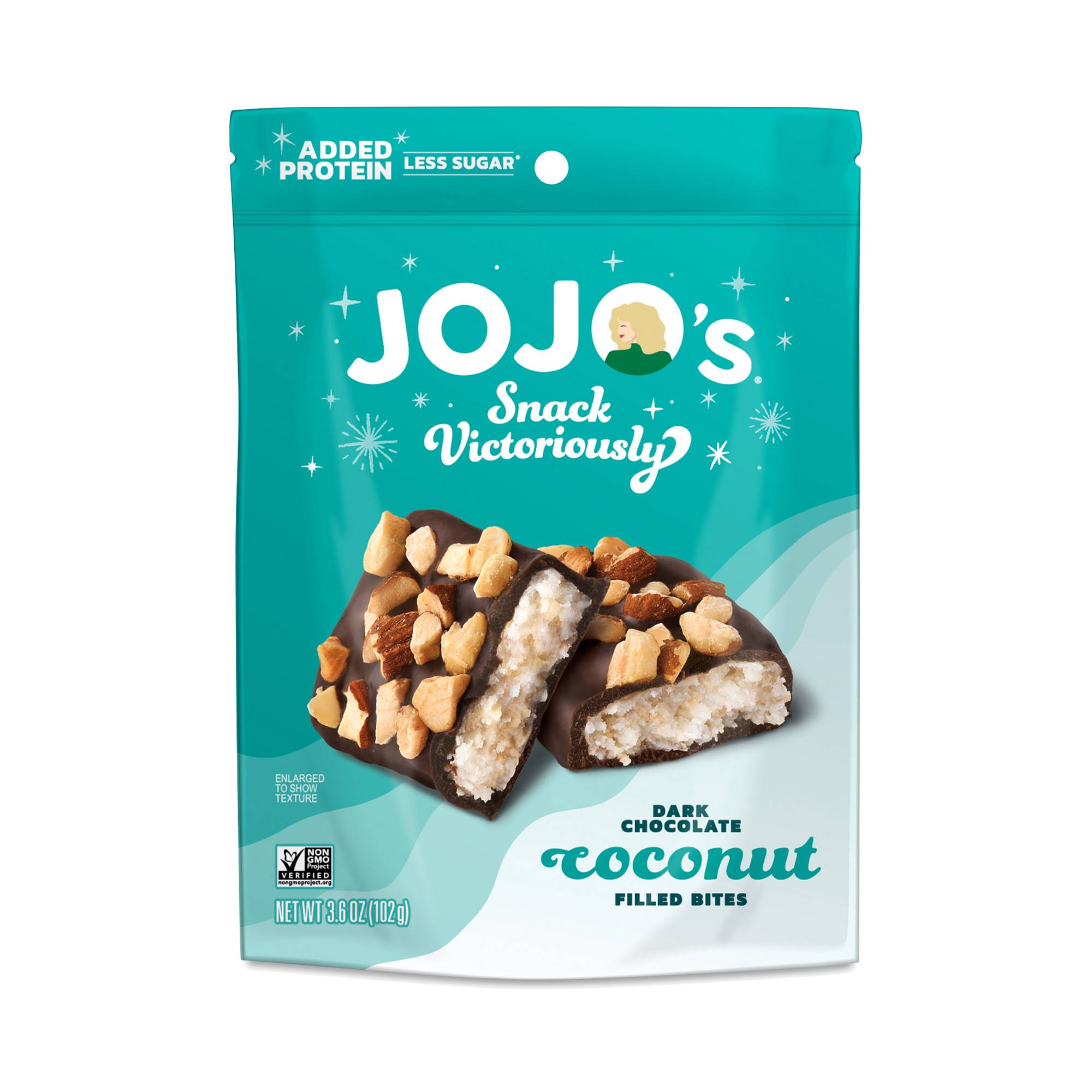 Bites, Dark Chocolate Coconut Filled