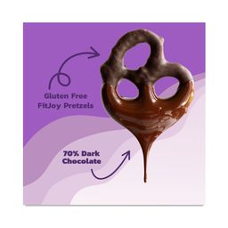 Gluten Free Pretzels, Dark Chocolate