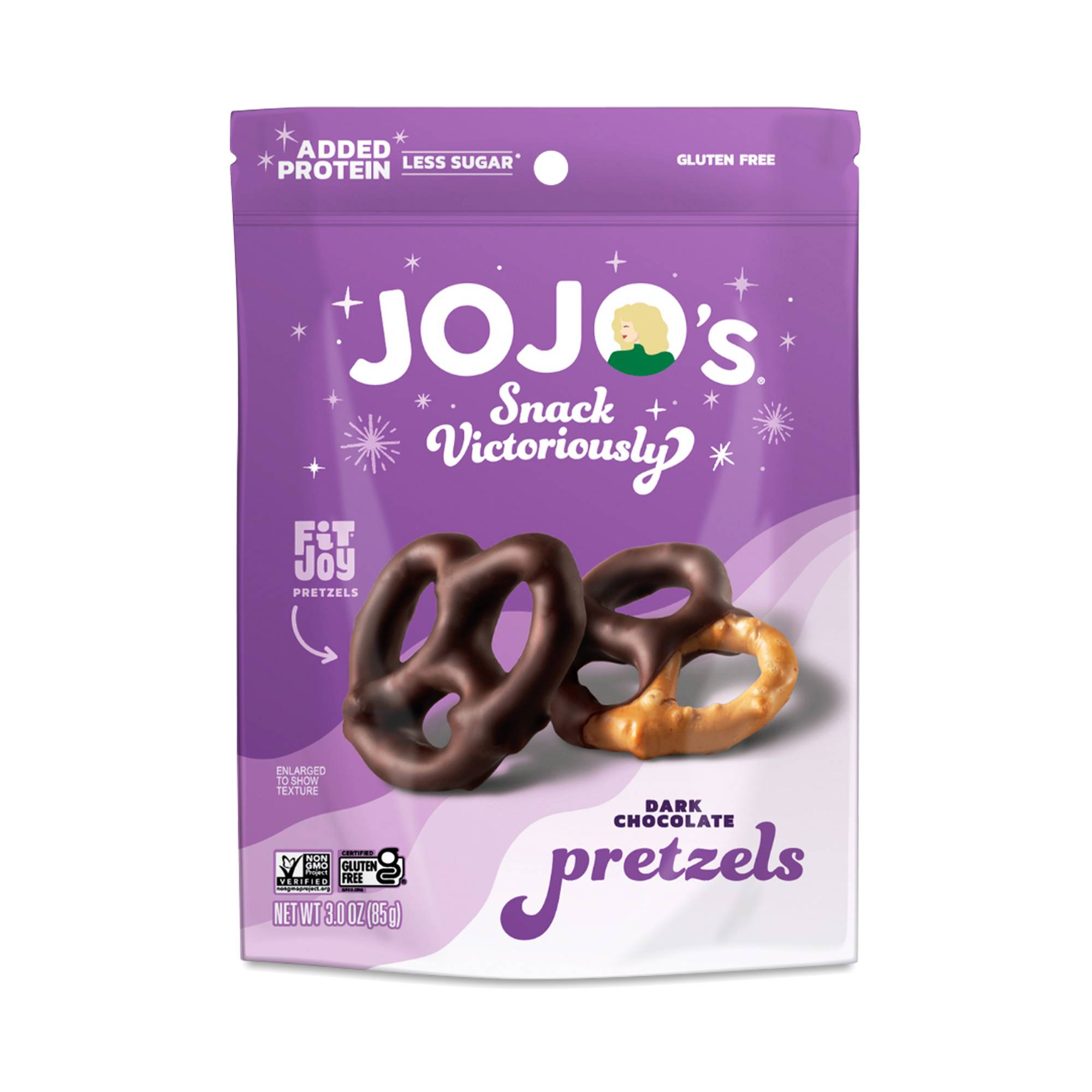 Gluten Free Pretzels, Dark Chocolate