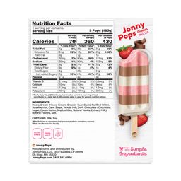 Neapolitan Mini Cream Pops