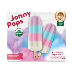 Organic Cotton Candy Cloud Pops