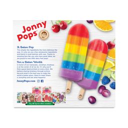 Organic Rainbow Fruit Stacks Pops