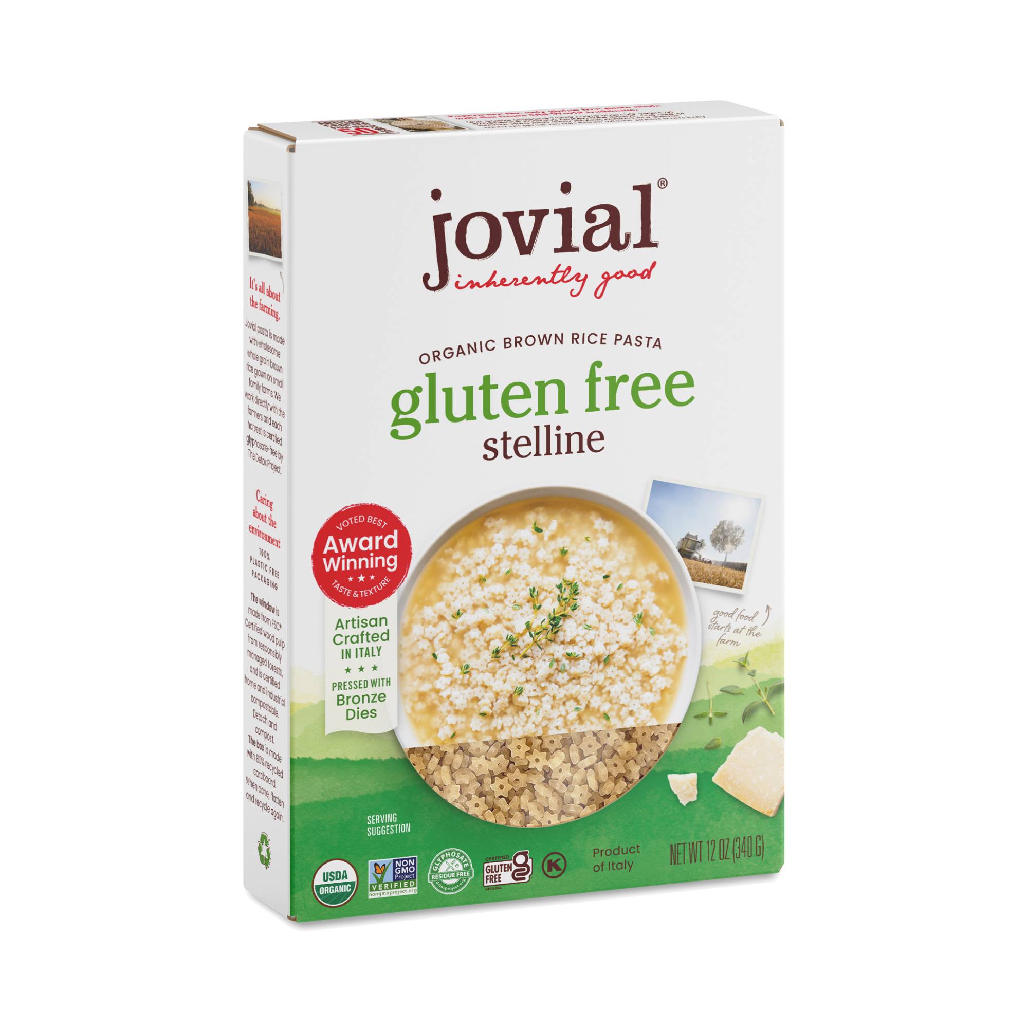 Organic Brown Rice Stelline