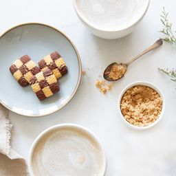 Organic Checkerboard Einkorn Cookies