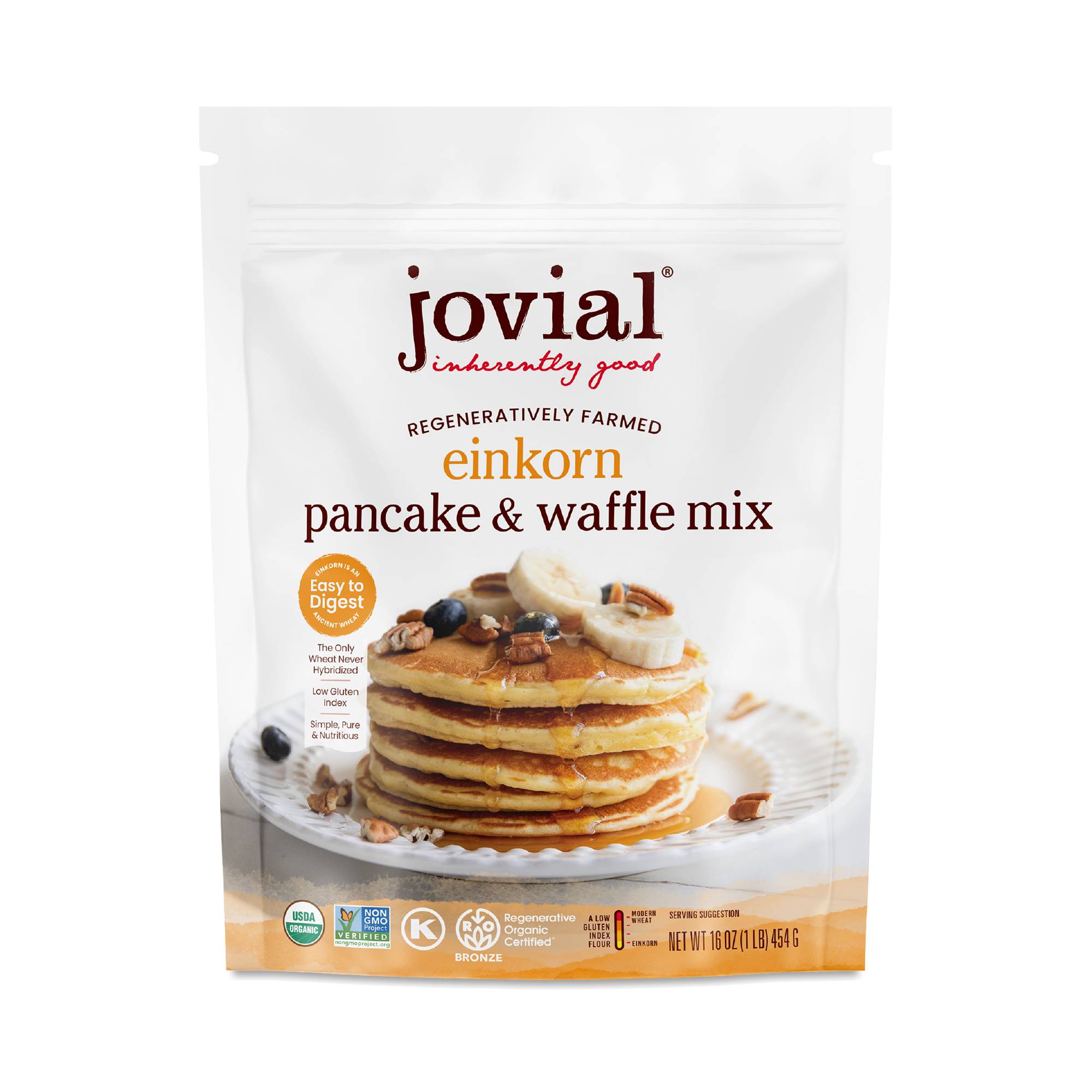 Organic Einkorn Pancake & Waffle Mix