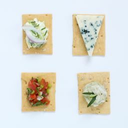 Organic Sourdough Einkorn Crackers, Everything
