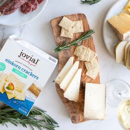 Organic Sourdough Einkorn Crackers, Sea Salt