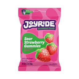 Low Sugar Candy, Sour Strawberry Gummies