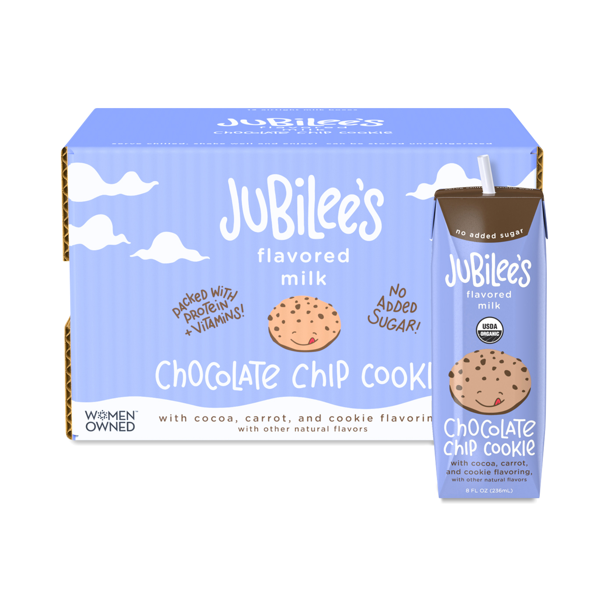 Jubilee's Flavored Milk, Chocolate Chip Cookie | Thrive Market