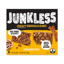 Chewy Granola Bars, Cinnamon Roll