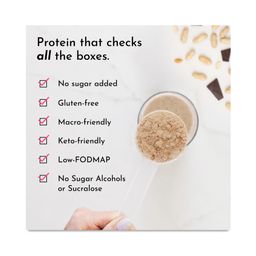 Casein Free Protein Powder, Creamy Peanut Butter Chocolate
