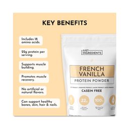 Casein Free Protein Powder, French Vanilla