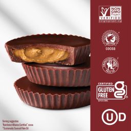 Organic Dark Chocolate Peanut Butter Cups