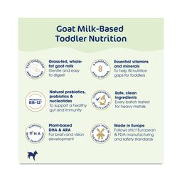 Goat Milk-Based Toddler Nutrition