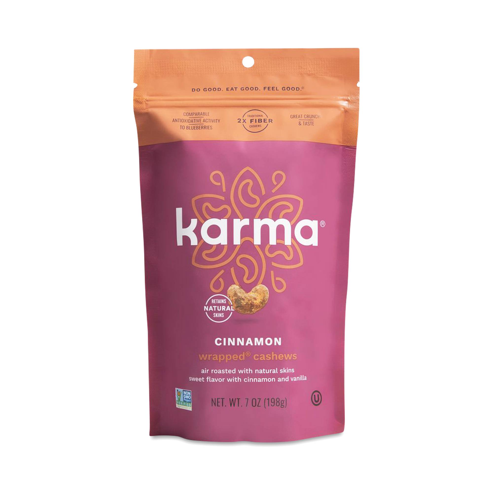 Wrapped Cashews, Cinnamon