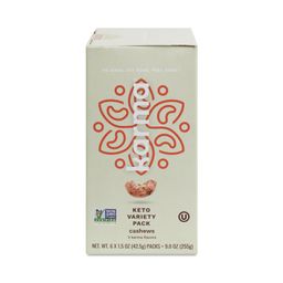 Wrapped Cashews, Keto Variety Snack Pack