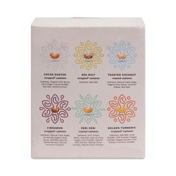Wrapped & Roasted Cashews, Variety Snack Pack