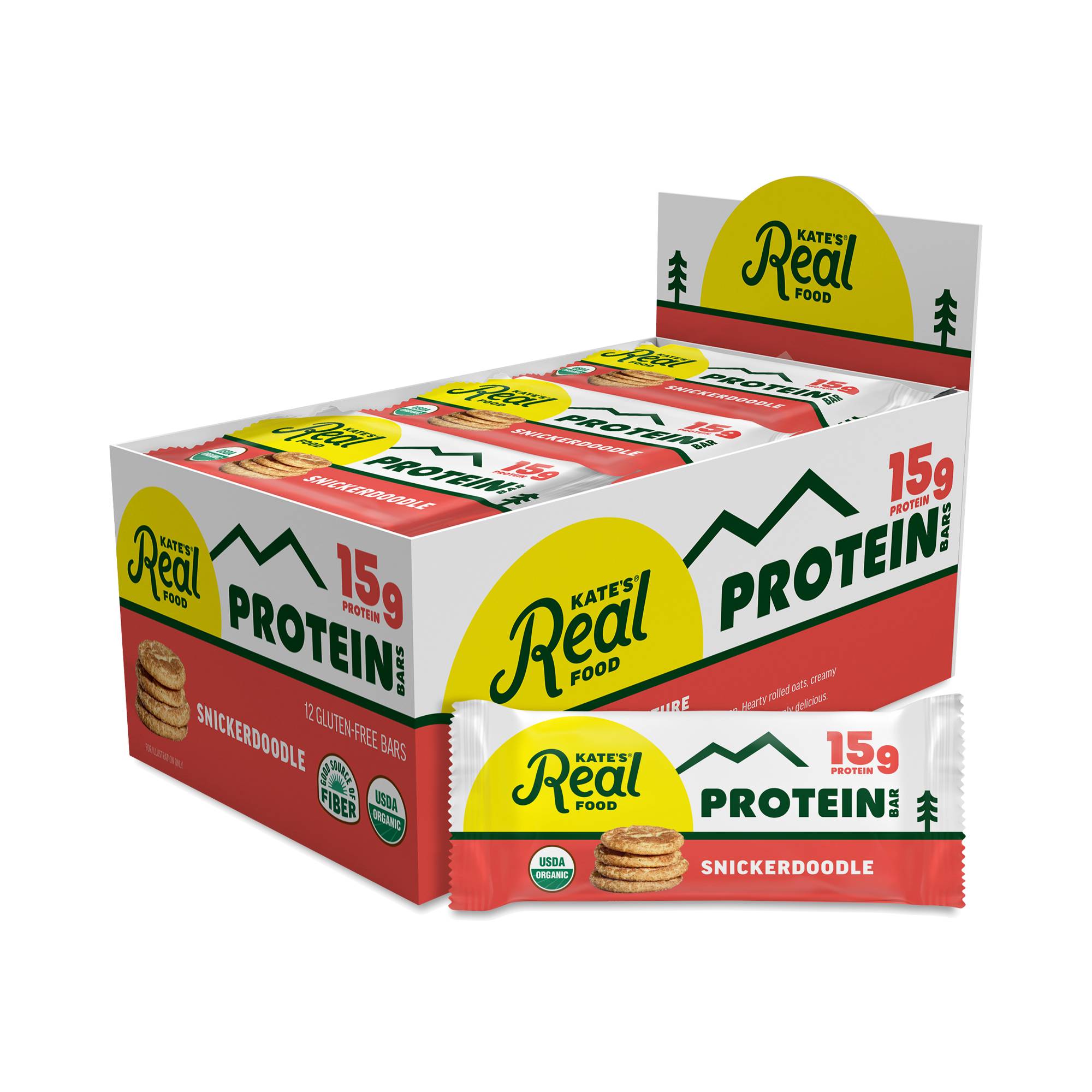 Organic Protein Bars, Snickerdoodle