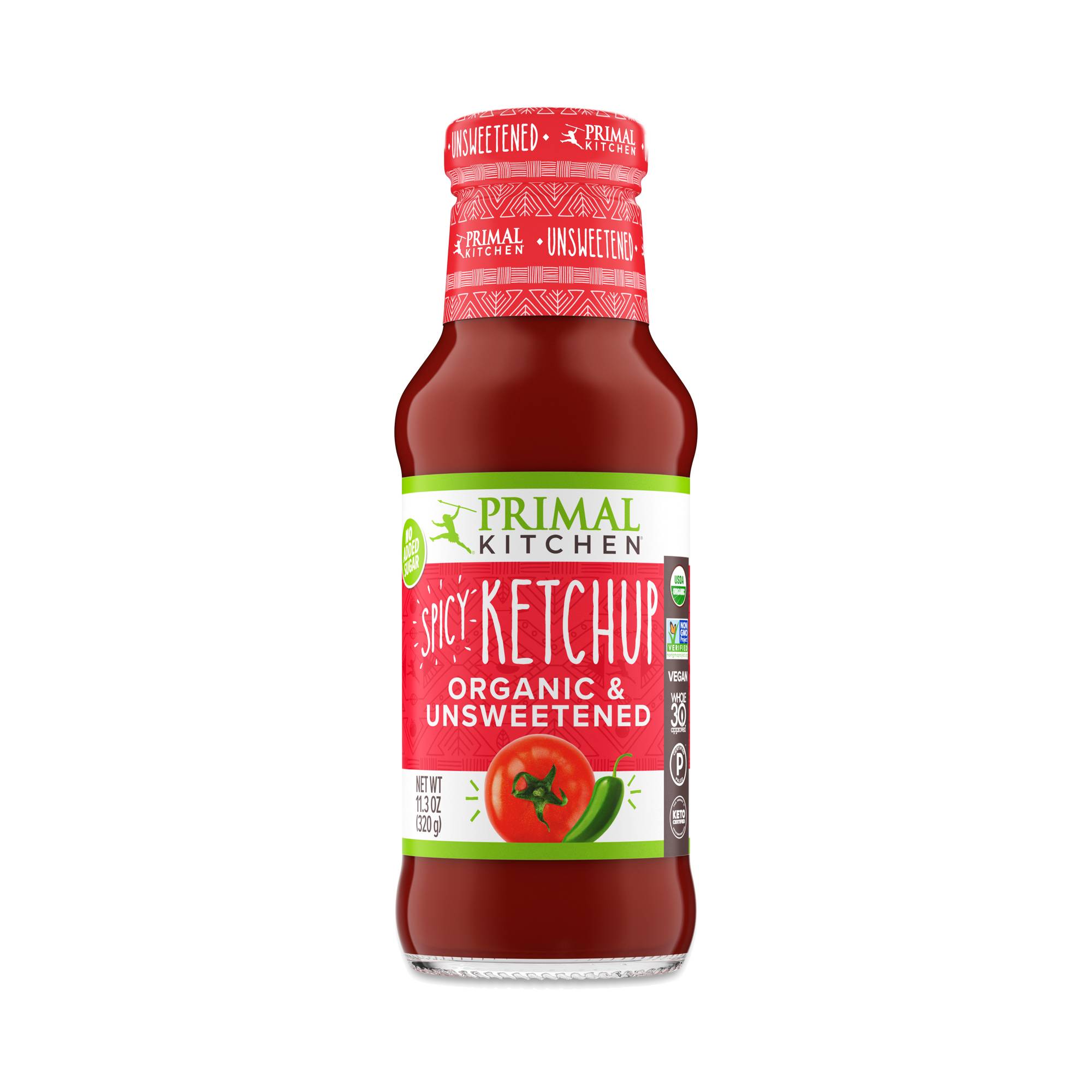 Organic Unsweetened Spicy Ketchup