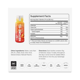 High Performance Energy Shot, Peach