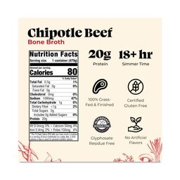 Bone Broth, Chipotle Beef