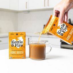 Bone Broth, Mushroom Chicken