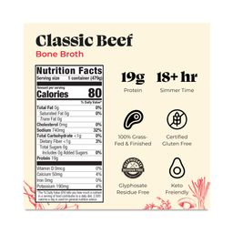 Grass-Fed Beef Bone Broth