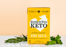 Keto Bone Broth, Butter Chicken