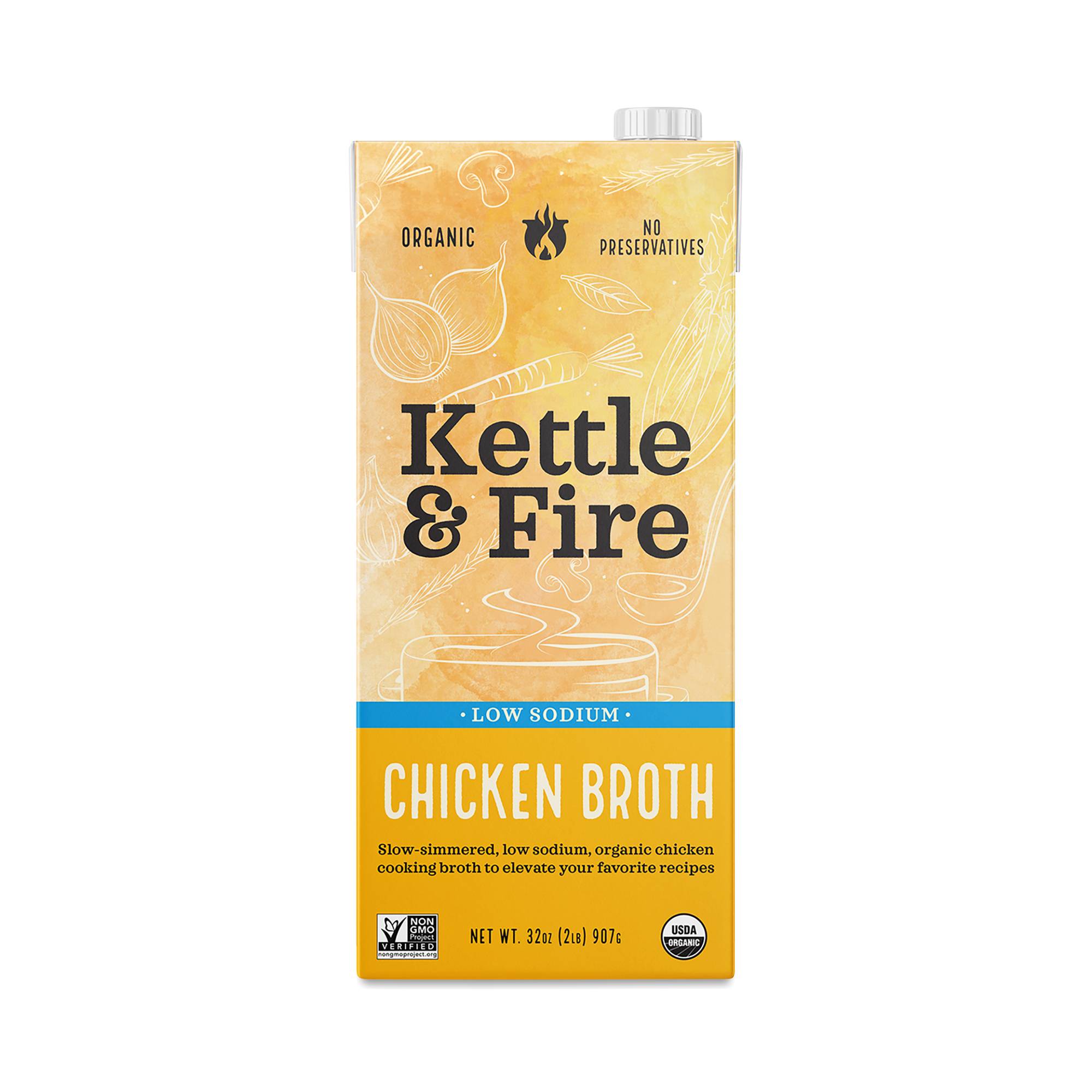 Low Sodium Cooking Broth, Chicken