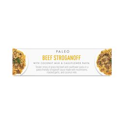 Beef Stroganoff with Cauliflower Pasta