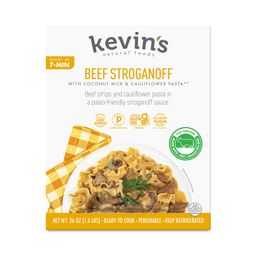 Beef Stroganoff with Cauliflower Pasta