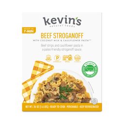 Beef Stroganoff with Cauliflower Pasta
