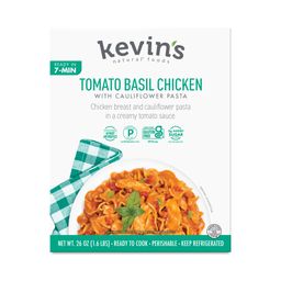 Tomato Basil Chicken with Cauliflower Pasta