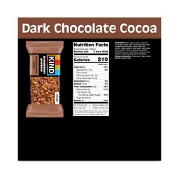 Breakfast Protein Bars, Dark Chocolate Cocoa