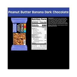 Breakfast Protein Bars, Peanut Butter Banana Dark Chocolate