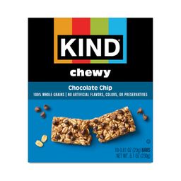 Chewy Granola Bars, Chocolate Chip