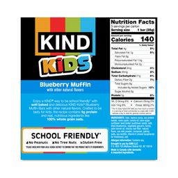Kids Bar, Blueberry Muffin