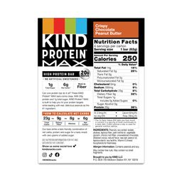 Protein Max Bars, Crispy Chocolate Peanut Butter