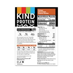 Protein Max Bars, Crispy Chocolate Peanut Butter