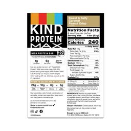 Protein Max Bars, Sweet & Salty Caramel Peanut Crisp