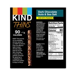 Thins, Dark Chocolate Nuts & Sea Salt