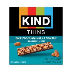 Thins, Dark Chocolate Nuts & Sea Salt