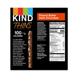 Thins, Peanut Butter Dark Chocolate