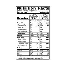 Whole Grain Clusters, Peanut Butter