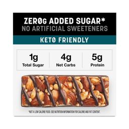 Zero Added Sugar Bars, Dark Chocolate Nuts & Sea Salt