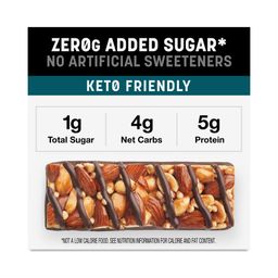 Zero Added Sugar Bars, Dark Chocolate Nuts & Sea Salt