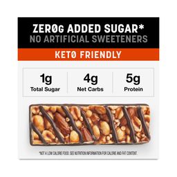 Zero Added Sugar Bars, Peanut Butter Dark Chocolate