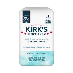 Castile Soap, Fragrance Free
